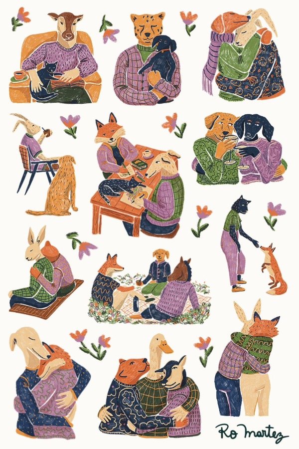 Producto - Stickers Amistad