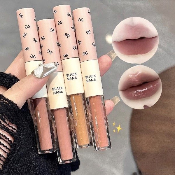 Producto - Lip Glaze Doble - Black Nana