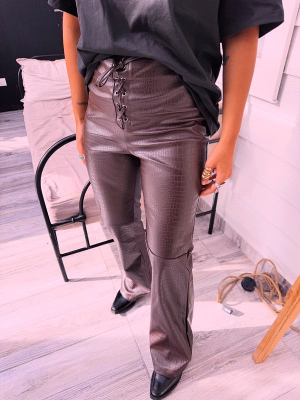 Producto - Pant rock #Chocolate - 5