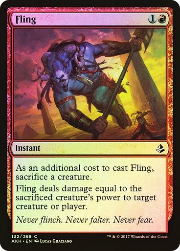 Producto - Fling Foil  Amonkhet