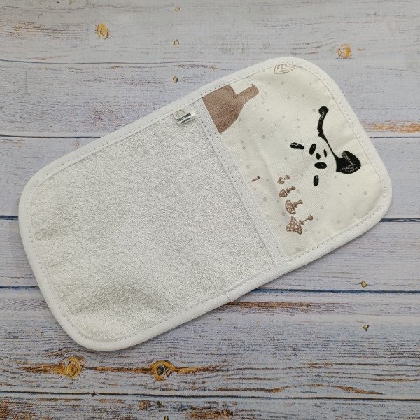 Producto - BABITA TOALLA COTTON - osito nieve