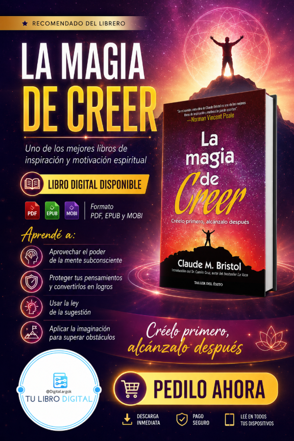 Producto - MAGIA DE CREER Claude M. Bristol