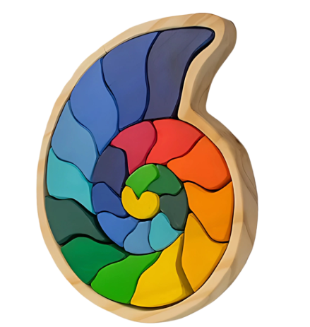 Producto - ROMPECABEZA ENCASTRE CARACOL