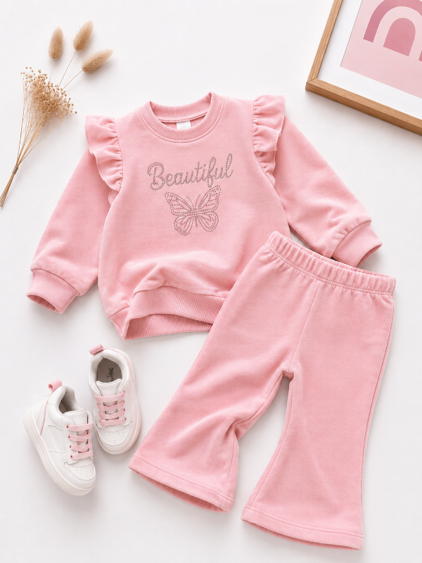Producto - CONJUNTO LOVELY ROSA (BUZO + PANTALÓN OXFORD)