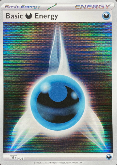 Producto - Energia - Darkness Energy Holo SVE 023 Black Bolt White Flare