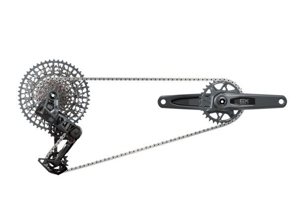 Producto - Grupo MTB SRAM GX Eagle T-Type AXS 12v 10-52d 175mm DUB 32d