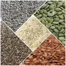 Producto - MIX SEMILLA CON ZAPALLO - Girasol, zapallo, lino, chia, sesamo - 100gr