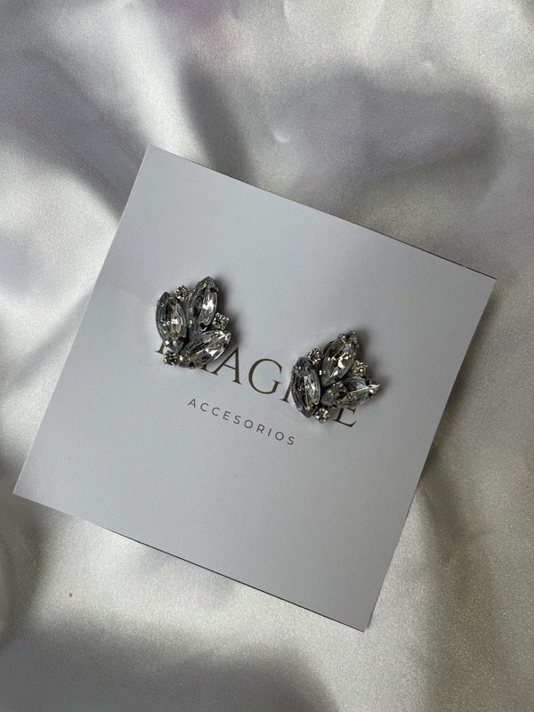 Producto - Aros Narcisa cristal