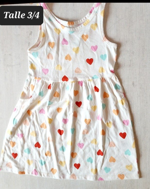 Vestido HyM talle 2/4 corazones — imagen 2