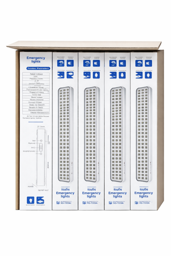 Producto - luz emergencia 60 leds recargable MC9327