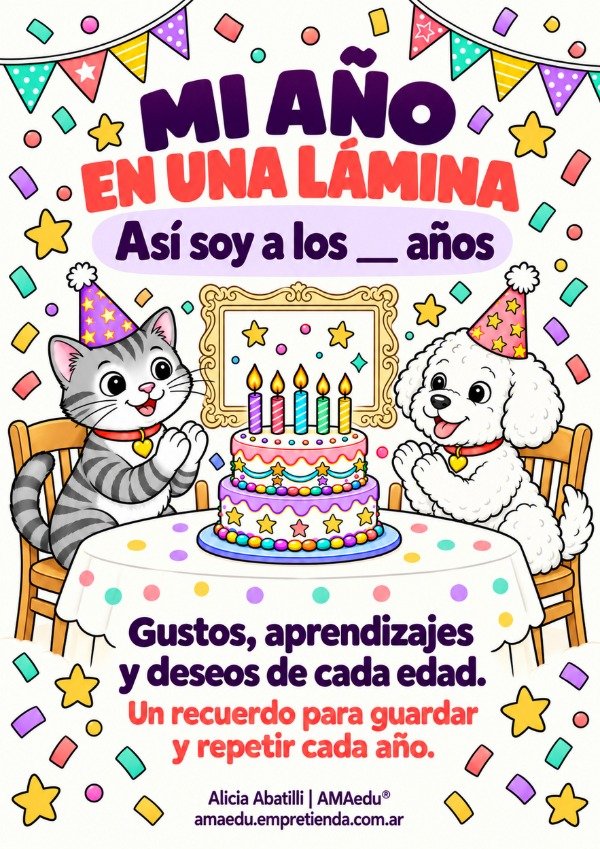 Producto - EL CUMPLE MÁGICO DE MERLÍN E INÉS (Pack Imprimible - 4 Propuestas) - 5