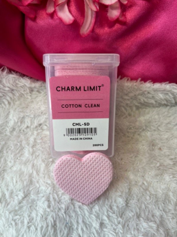 Producto - Wipes rosa corazón en cajita Charm limit