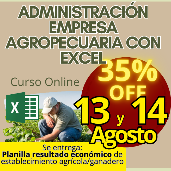 Producto - Curso Online Administración de la  Empresa Agropecuaria