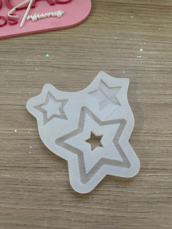 Producto - Estrellas 3,5 y 6 cm simple y calada