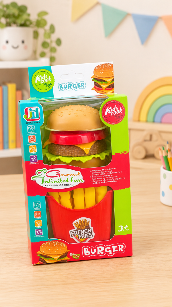 Producto - JUEGO BURGER ENCASTRE