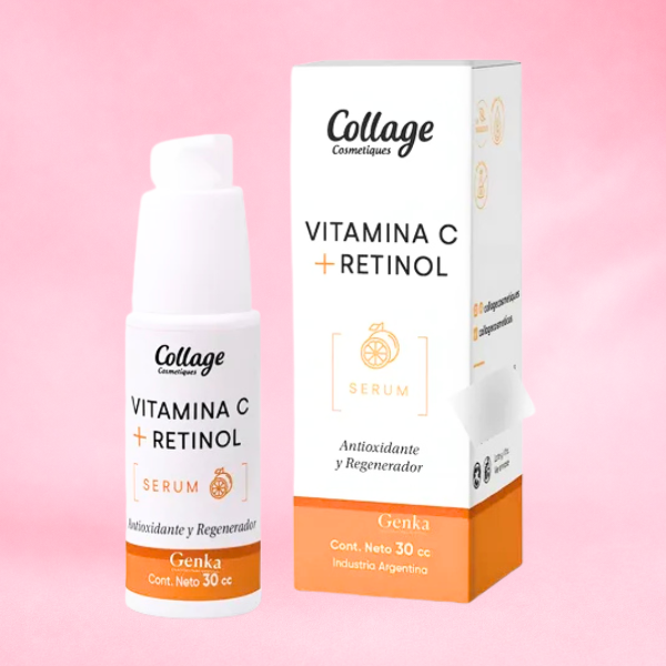 Producto - SERUM FACIAL VITAMINA C Y RETINOL COLLAGE