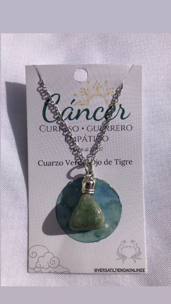 Producto - Dije Cáncer del 21 de junio al 22 de julio.