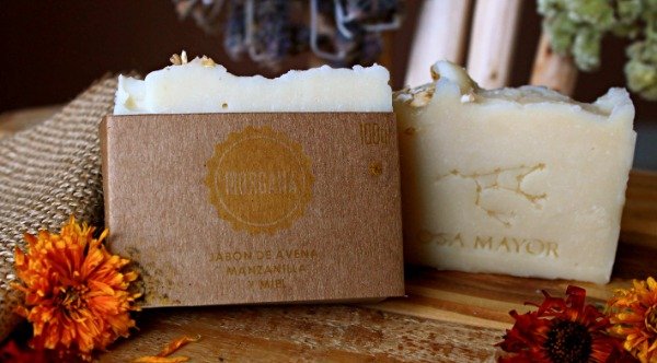 Producto - Morgana: Jabón de Avena, Manzanilla y Miel