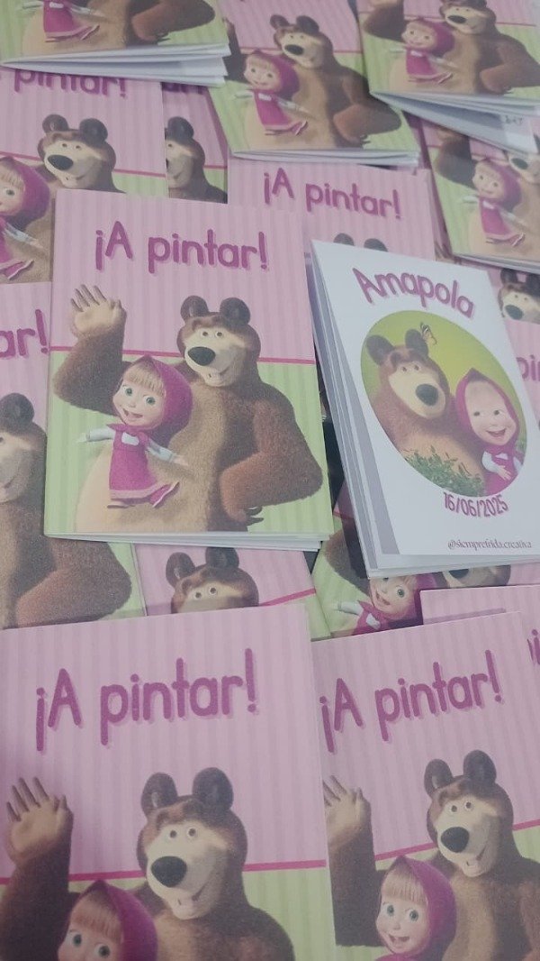 Producto - Mini libros para colorear