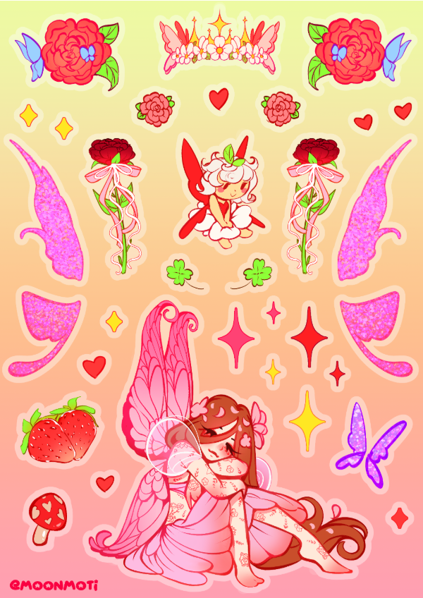 Producto - Sticker Set Fairycore