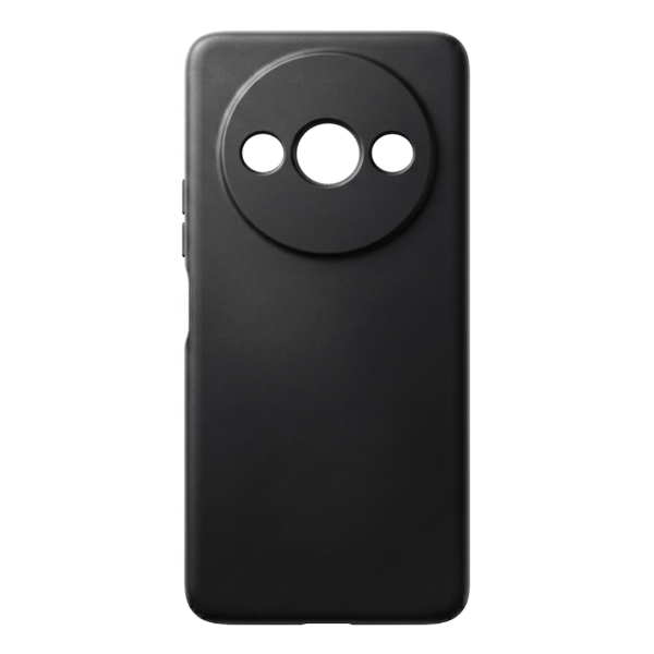 Producto - Funda de Silicona - Con Felpa interior - Negro - Xiaomi Redmi A3 - Fashion Case