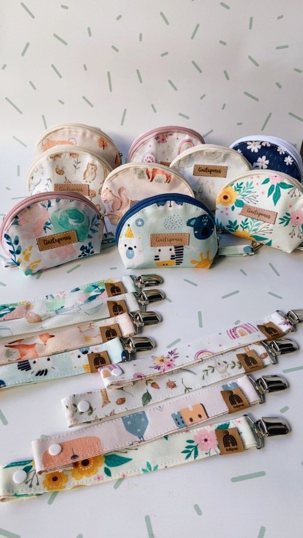 Producto - Guardachupete + portachupete A PEDIDO, con estampa a elección