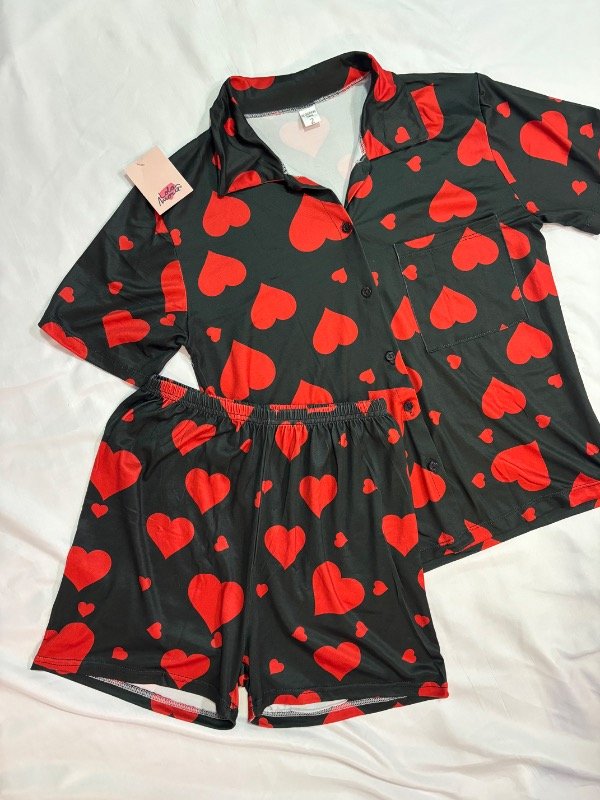 Producto - CAMISERO CORTO CORA ROJO - 4