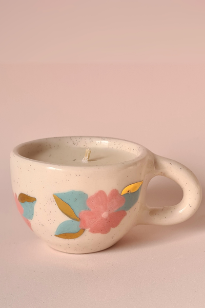 Producto - Velas en contenedor de cerámica