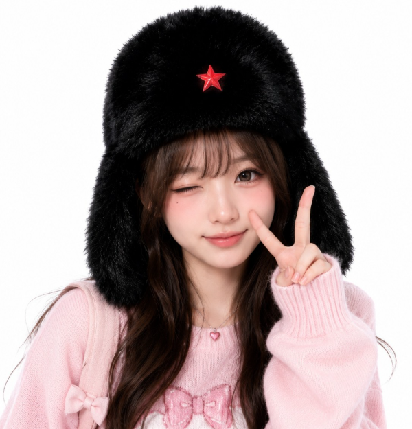 Producto - Gorro Ushanka Estilo Ruso Con Estrella Roja