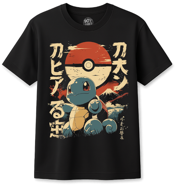Producto - Remera Squirtle Pokemon Retro