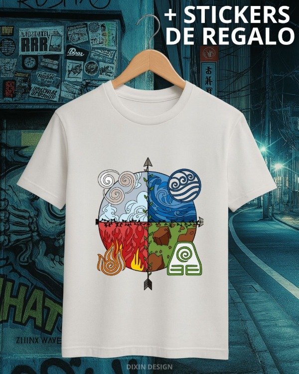 Producto - Remera Avatar Elementos