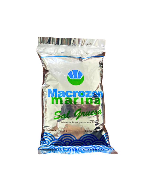 Producto - SAL MARINA GRUESA MACROZEN 500G