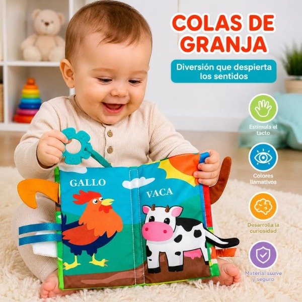 Producto - Librito Tela Colas Sensoriales - 1