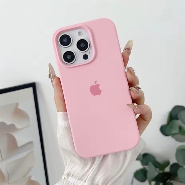 Producto - FUNDA SILICONA IPH COLOR ROSA CHICLE