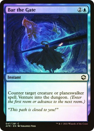 Producto - Bar the Gate (Foil)