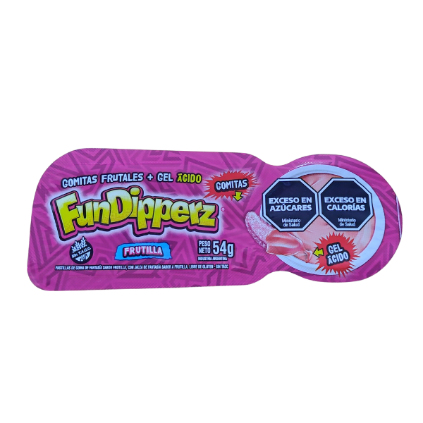 Producto - FunDipperz Frutilla ácidas - 0