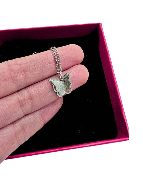 Producto - Mariposa Arenada con cadena