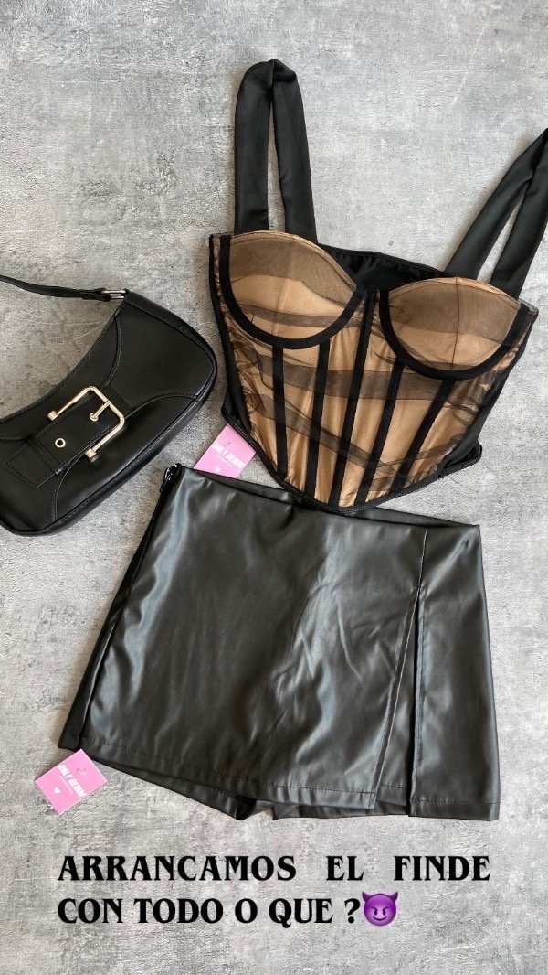 Producto - Coset importado tul