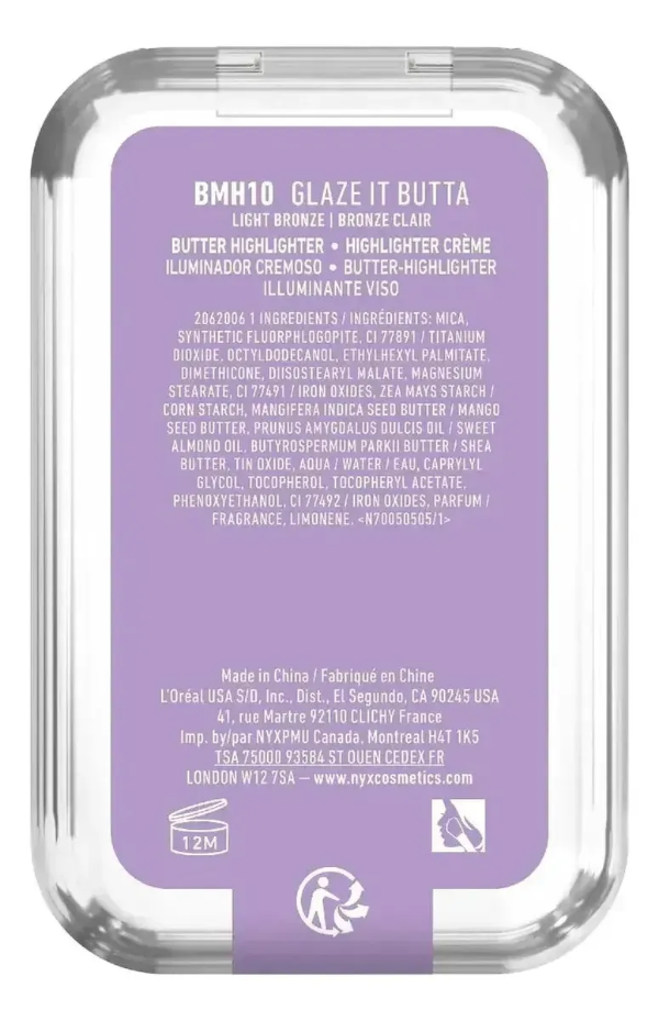 Producto - ILUMINADOR BUTTERMELT HIGHLIHTER / NYX - 2