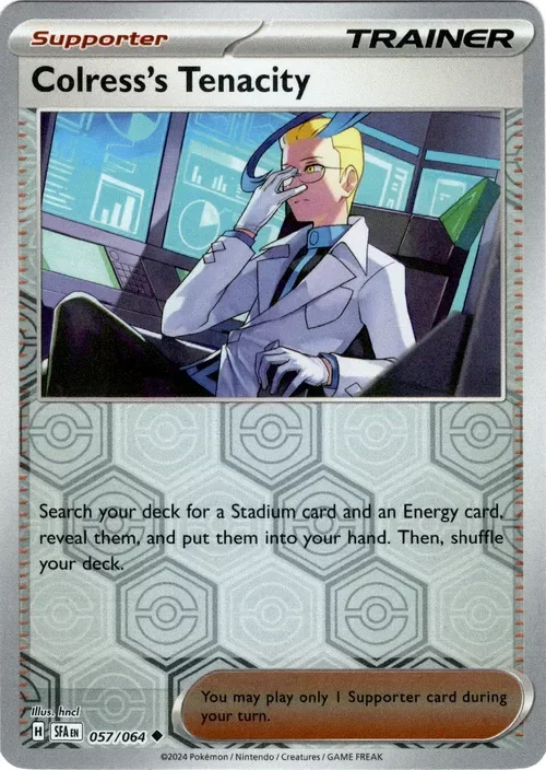 Producto - Colress's Tenacity - 057/064 - Shrouded Fable - Reverse Holo