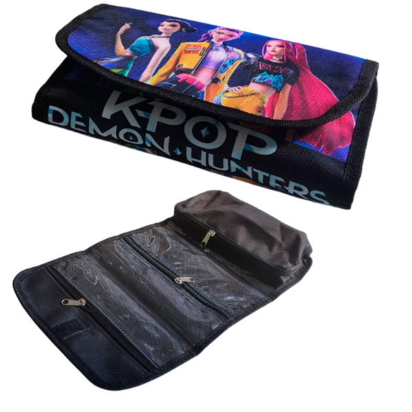 Producto - CARTUCHERA PLEGABLE GUERRERAS KPOP