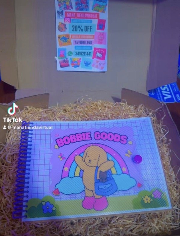 Producto - BOBBIE GOODS PARA COLOREAR TAPA BLANDA