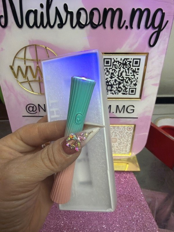 Producto - Linterna para precurado color rosa y verde