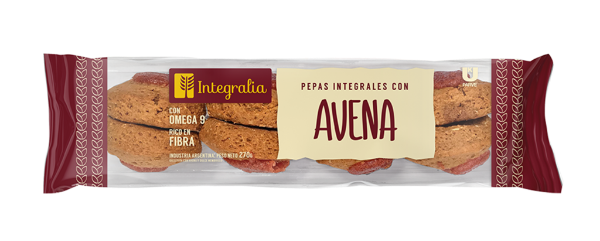 Producto - Pepas integrales con avena -Integralia-