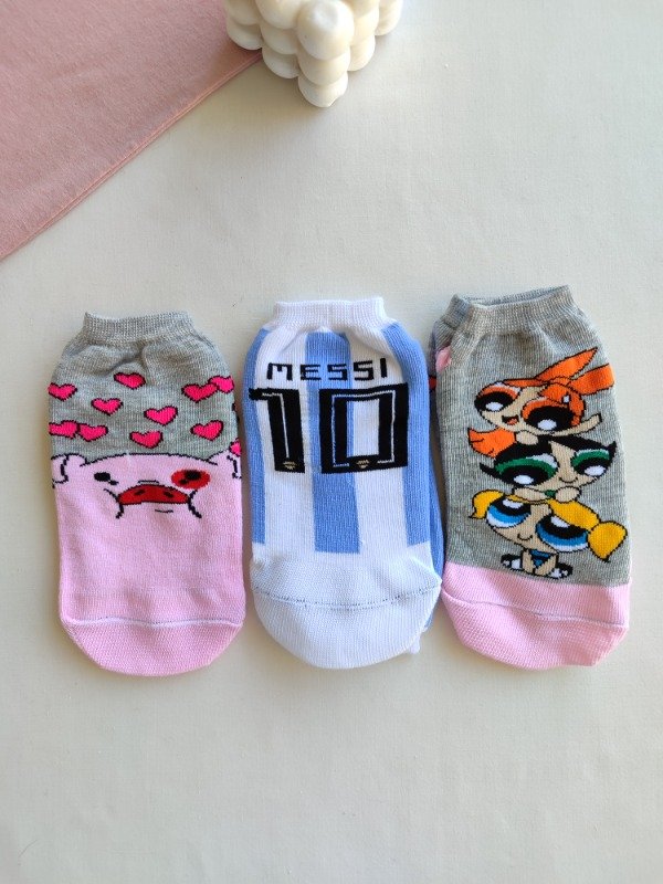 Producto - Soquete animado infantil fino