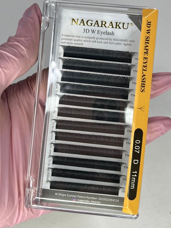 Producto - EXTENSIONES TECNOLOGICAS 3D 0.07D NAGARAKU SHAPE EYELASHES - 1