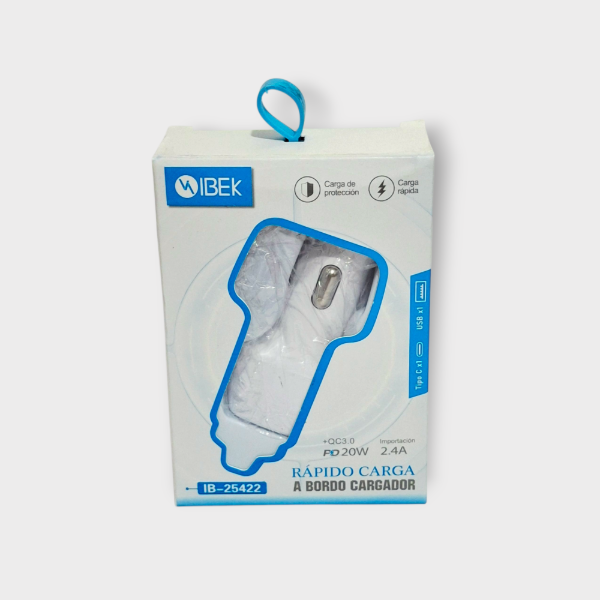 Producto - Cargador de Auto Ibek