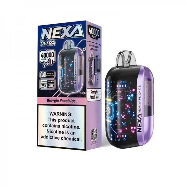 Producto - (POD DESCARTABLE) NEXA 40K ULTRA - GEORGIA PEACH ICE
