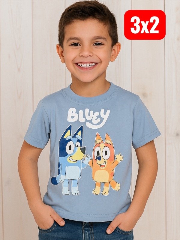 Producto - Bluey y Bingo manga corta