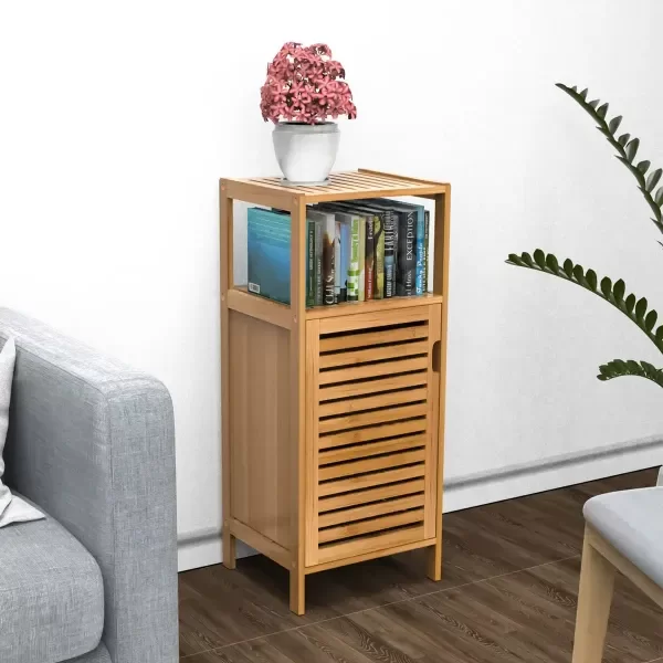 Producto - Estanteria Organizador De Bambú Con Puerta Imantada Multiuso - 2